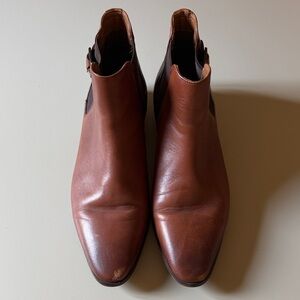 Aldo Tan Leather Chukka Boots